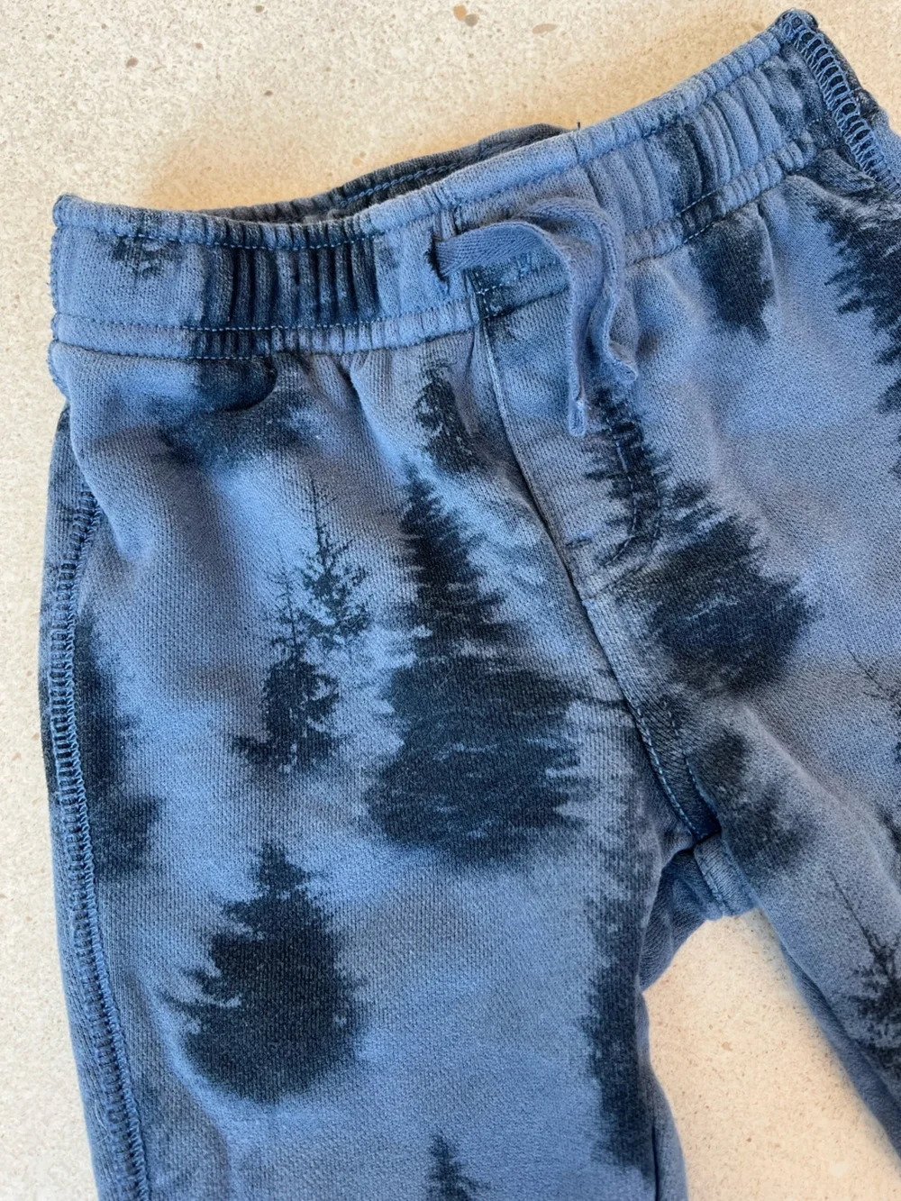 Tea Collection Tree Print Joggers